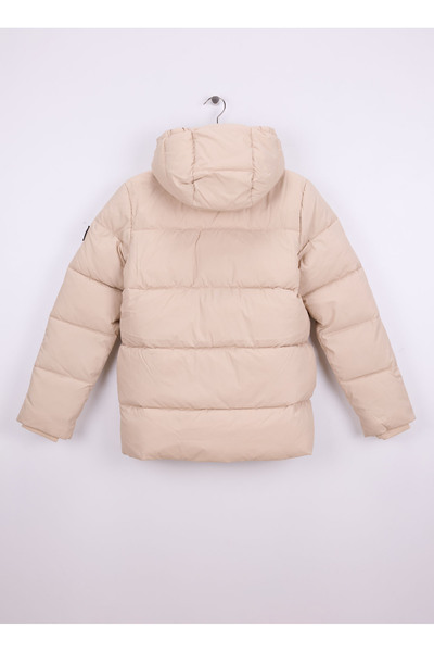 Calvin Klein Bej Erkek Çocuk Şişme Mont IB0IB01276RAG