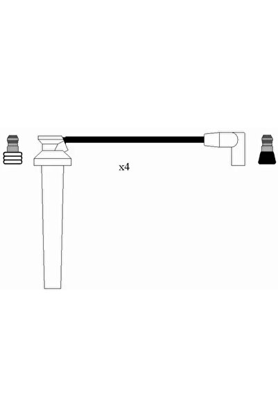 NGK Set Cablaj Aprinder Chrysler Neon 2/Pt Cruiser Mini Mini