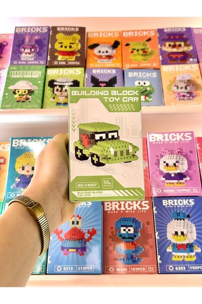 Wisevelya Sarge (Green Soldier Jeep) Bricks Lego