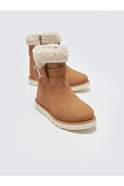 LC Waikiki LCW STEPS Μπότες για κορίτσια με λεπτομέρεια από μπεζ γούνα