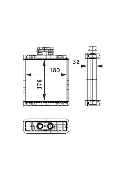MAHLE Schimbator Caldura Incalzire Habitaclu Audi A1 Seat Ibiza 4