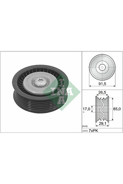 FAG Водеща ролка на задвижващия ремък Mercedes-Benz S-Class/Sprinter 3.5-T To...