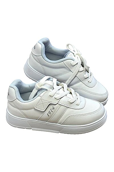 KAFKASLAR AYAKKABI Pantofi sport cu talpă plată pentru fete și băieți, cu șnur, pantofi sport casual pentru copii