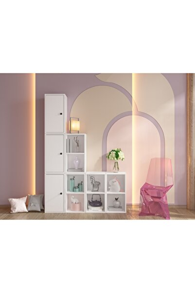 nettrends.net the new trend of shopping Modüler 3 Kapaklı Oyuncak Dolabı –Çok...