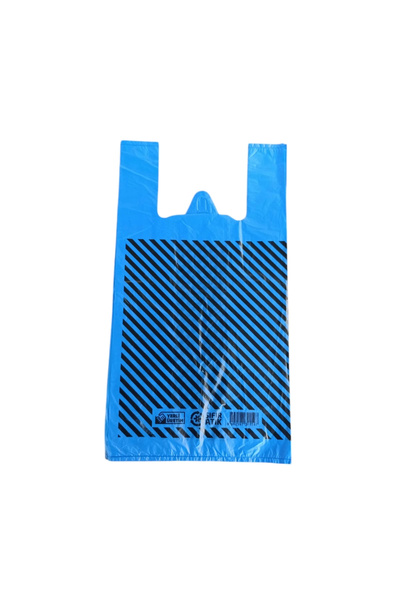 MSB Ambalaj Hışır Çizgili (Mavi Siyah Baskılı ) Orta Boy 1 kg