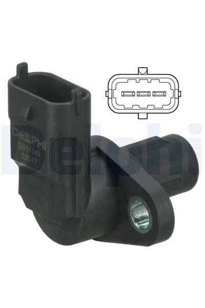 DELPHİ Сензор за положение на разпределителния вал Fiat Ducato Bus/Ducato Bod...