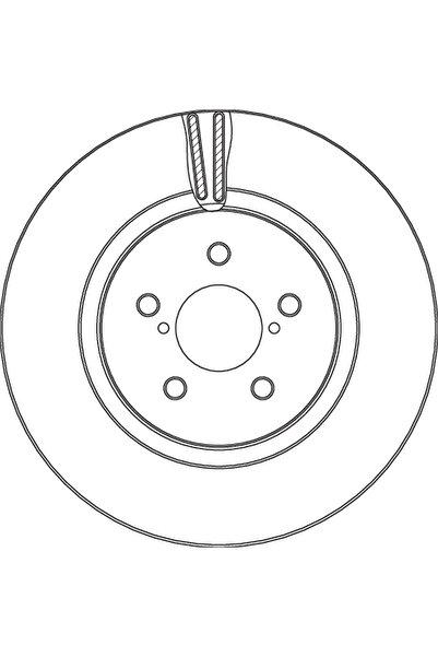 TRW Brake disc Subaru Impreza/Xv 2016-2017