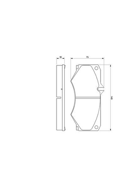 Bosch Set Placute Frana Frana Disc Mercedes-Benz G-Class Puch G-Modell