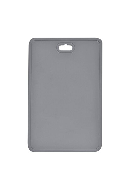 SHOPIENS Flexible Plastic Cutting Board, Grey, 32.5x21cm
