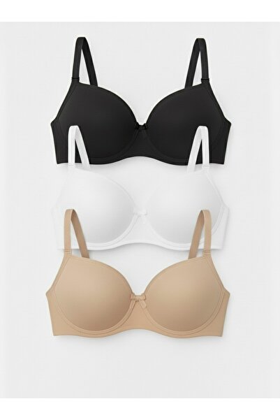 SOFENNA Set de sutien din 3 piese pentru femei, cu sârmă și susținere, pentru...