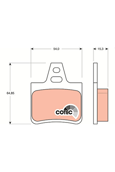 TRW Set Placute Frana Frana Disc Citroen Xantia/Xm