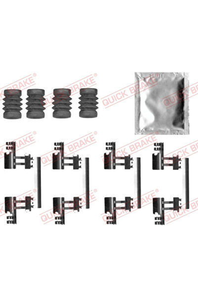 QUICK BRAKE Set Accesorii Placute Frana Mazda 3 Opel Corsa E Caseta/