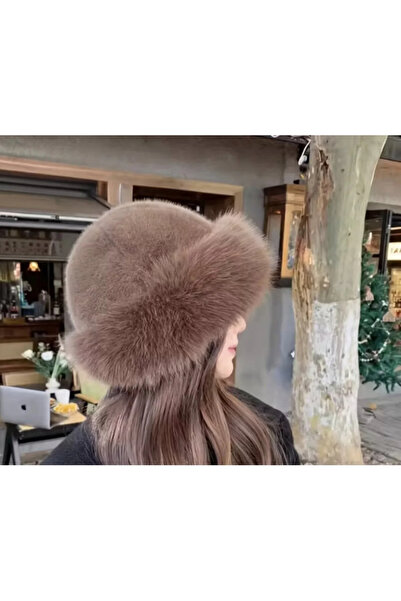 CN Жіноча штучна хутряна плюшева шапка