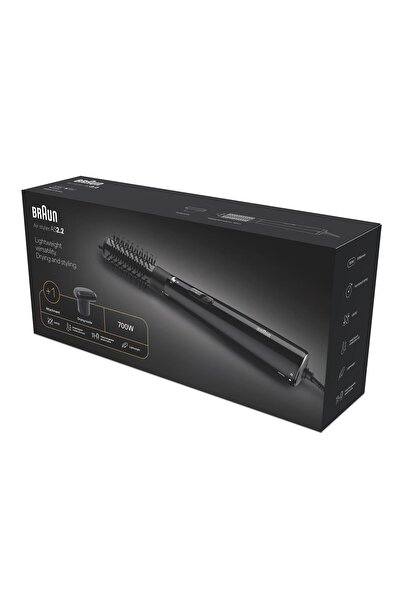 Braun BRAS220E Air Styler AS2.2 IONTEC Saç Kurutma Makinesi ve Şekillendirici, 2 Başlıklı