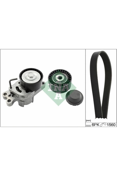 FAG Set Curea Transmisie Cu Caneluri Citroen Berlingo / Berlingo First Autout...