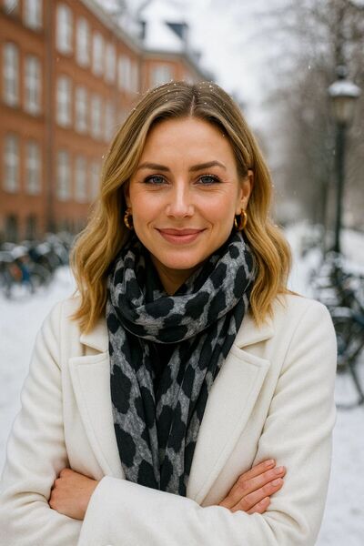 FELLMENS Şal de tranziţie pentru femei cu model leopard gri