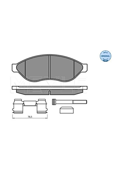 MEYLE Set Placute Frana Frana Disc Punte Fata Citroen Jumper 2 Bus/Jumper 2 C...