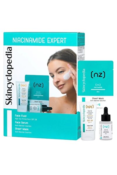 SKINCYCLOPEDIA Set cremă facială expertă cu niacinamidă 3 x 50g