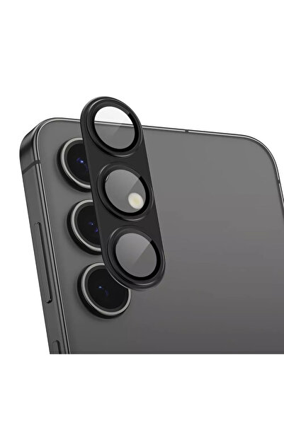 Fibaks Galaxy A17 Aparatlı Kamera Koruma Renkli Lens Koruyucu Temperli Cam Ko...