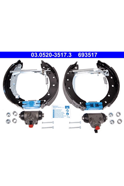 Ate Set Saboti Frana Dacia Logan/Sandero Renault Clio 2/Clio Symbol 1/Logan 1
