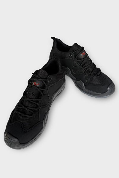 Liger Χειμερινές τακτικές αδιάβροχες και αντιολισθητικές ανδρικές μπότες πεζοπορίας & εξωτερικού χώρου ΜΑΥΡΟ