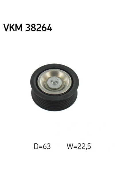 SKF Водеща ролка за задвижващ ремък Mercedes-Benz Cls/E-Class/G-Class