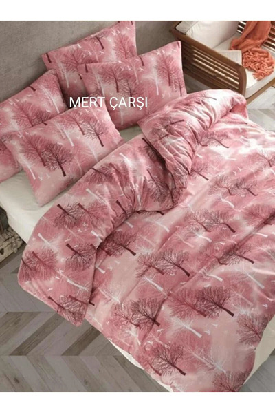 Castamere Single Duvet Cover with Pillow Premium Ranforce Soft Textured