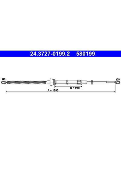Ate Cablu Frana De Parcare Seat Cordoba/Ibiza 3 Skoda Fabia 1/Fabia 2