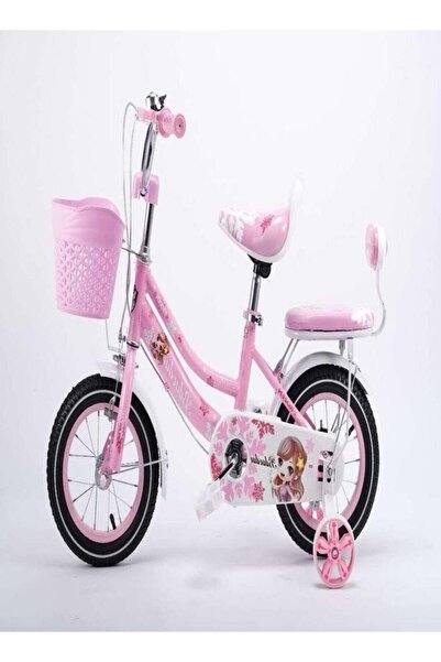 Generic kids bike cycle 16 inch girls bikes with training wheels 2 seat
