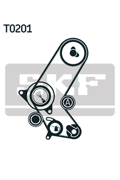 SKF Комплект ангренажен ремък Honda Civic 7 Opel Astra G/Astra H