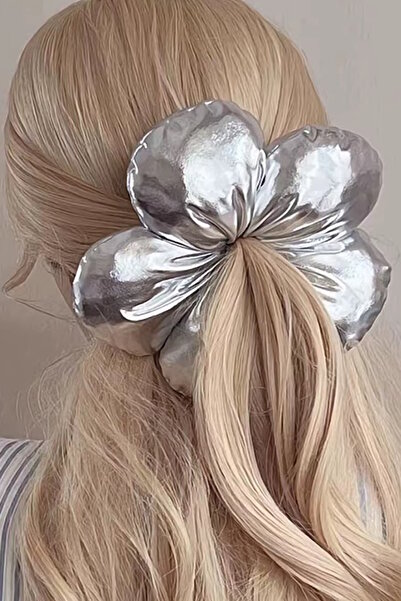 CAŞ DEKORASYON Gray Color Daisy Simit Buckle