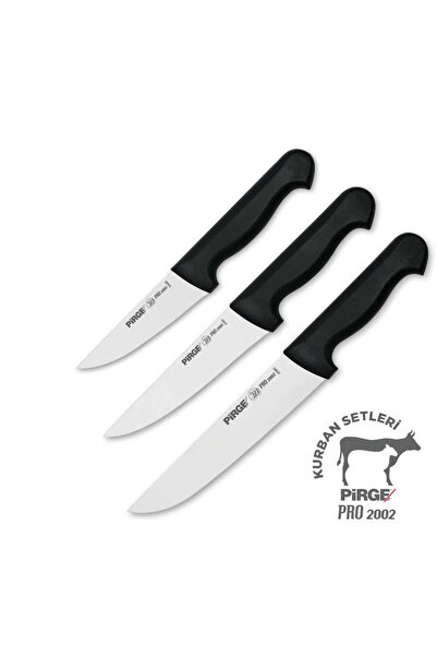 PİRGE Pro 2002 Kurban Bıçak Seti 3'lü - 35181