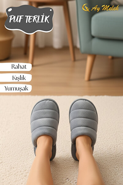 AYMELEK Women's Plush House Slippers Soft Textured, Non-Slip Sole, Comfortable and Warm Slippers