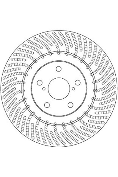 TRW Disc Frana Lexus Gs/Is 2/Is 3 Toyota Mark 10 2