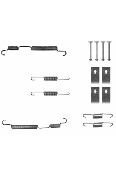 TEXTAR Set Accesorii Sabot De Frana Kia Picanto 2/Picanto Caseta/