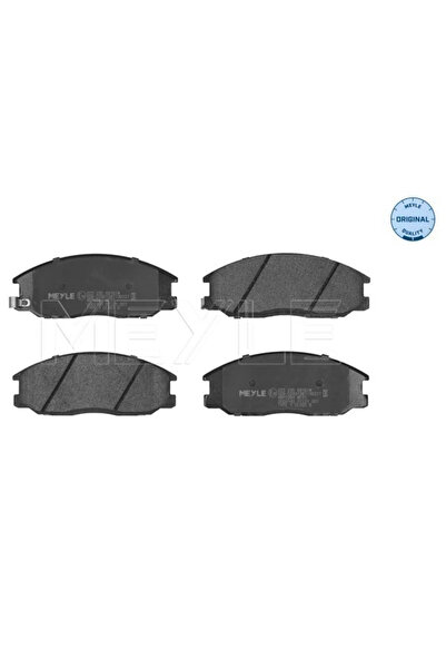 MEYLE Комплект спирачни накладки за преден мост, дискови спирачки за Hyundai ...