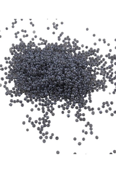 Serhat Aksesuar ve El İşçilik 08 خرز رمادي داكن 3 مم (100 جرام 6000 قطعة)