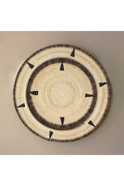 Mylamp Palu Elegance Rattan Duvar Tabağı 80x6 cm