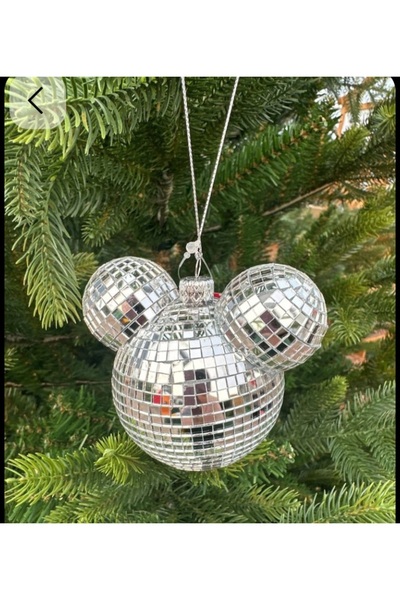 ÇİLEKHOMEAVM Διακοσμητικό καθρέφτη οπισθοπορείας με μπάλα ντίσκο, διακοσμητικό αντικείμενο δώρο καθρέφτης οπισθοπορείας