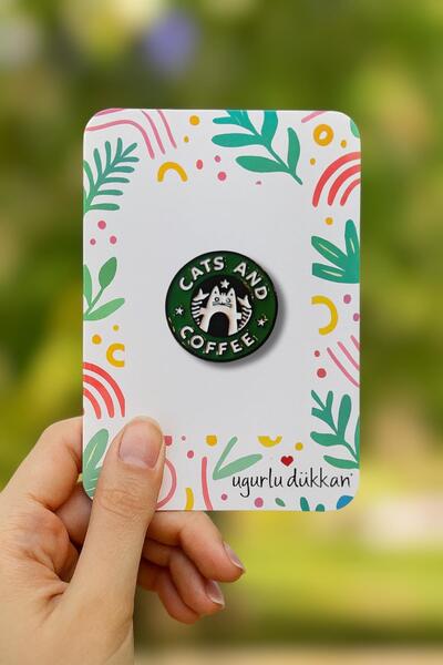 uğurlu dükkan Cats And Coffee Rozeti