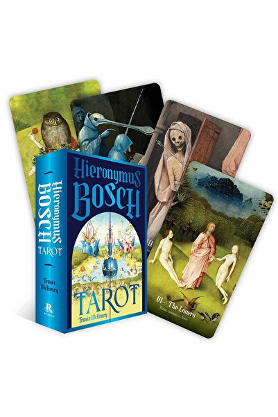 OyuncaklarÜlkesi Travis Mchenry Hieronymus Bosch Tarot Cards Deck 78 Cards and 112 Pages Illustrated Guide Book
