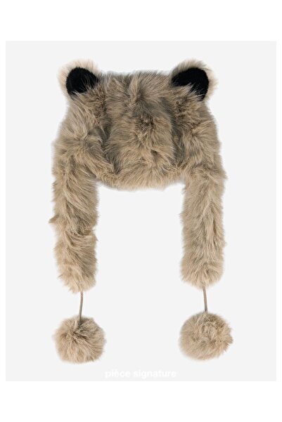 PIECE SIGNATURE Beretă de pluș panda pentru femei