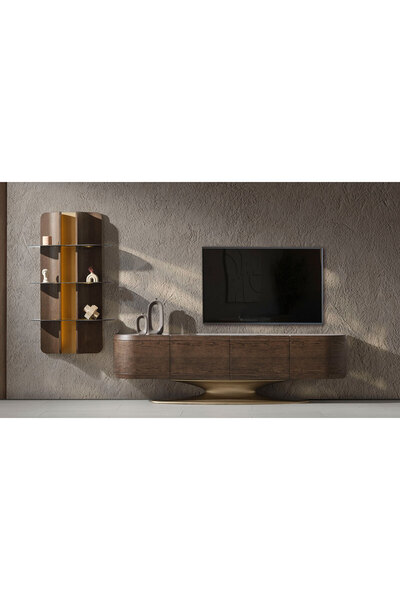 CaddeYıldız İkon Tv Ünitesi - Kahve