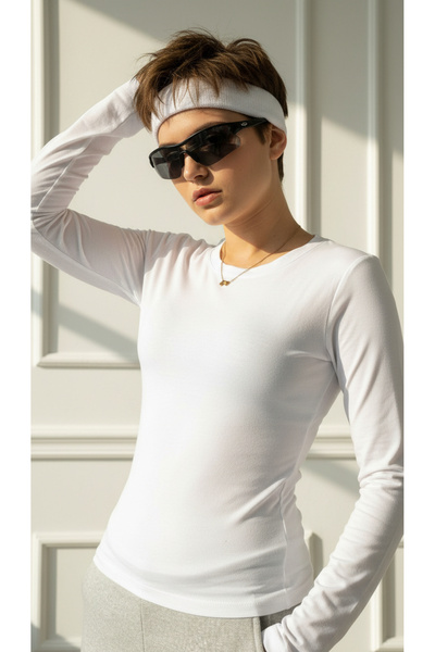 Vellorra Uzun kollu bady bluz