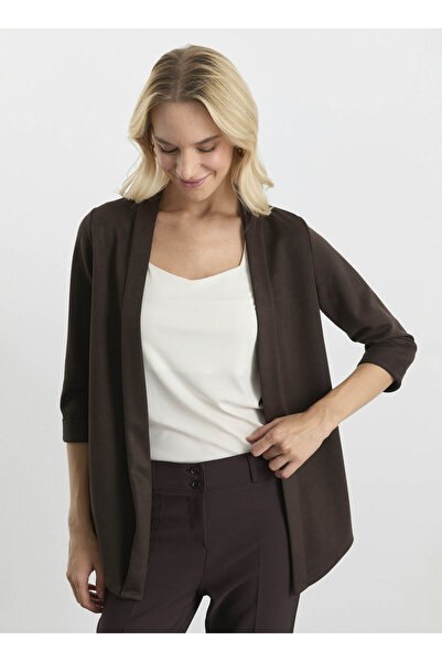 Selen Standart Kahve Kadın Ceket 25KSL1550