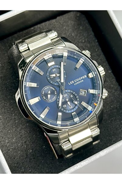 Lee Cooper New Season Men's Wristwatch - Multifunctional, with Day and Date Calendar