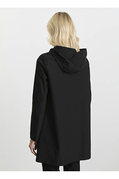 Selen Siyah Kadın Trençkot 25KSL9515