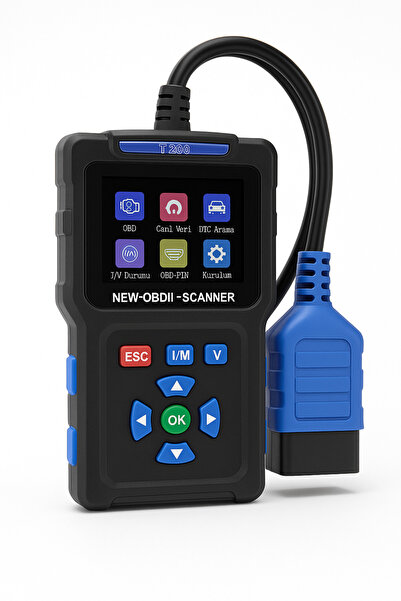 CRP919MAX Araba Otomobil Arıza Tespit Cihaz Oto Araç T200 OBD2 TÜRKÇE MENÜ FU...