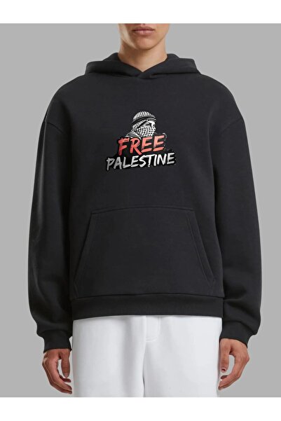 Flaubert - سترة فلسطينية مطبوعة للجنسين مصنوعة من قماش عالي الجودة بثلاث خيوط...