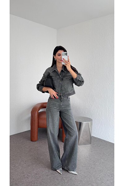 HAZELANNA Jean de lux cu pietre